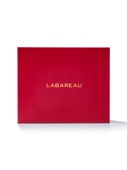 The Labareau gift box small contains five products and features limited-edition designs